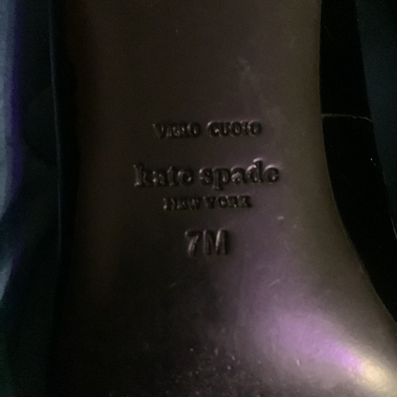 Kate Spade Patent Leather Flats- 7 - Picture 4 of 4